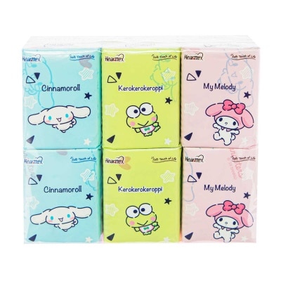 心相印 Sanrio Fsc４層紙手巾12包裝_粉紅色