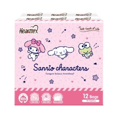 HEARTTEX Sanrio 4 Ply Mini Hanky_pink