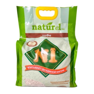 N1 NATUREL Corn Soya Cat Litter Coffee