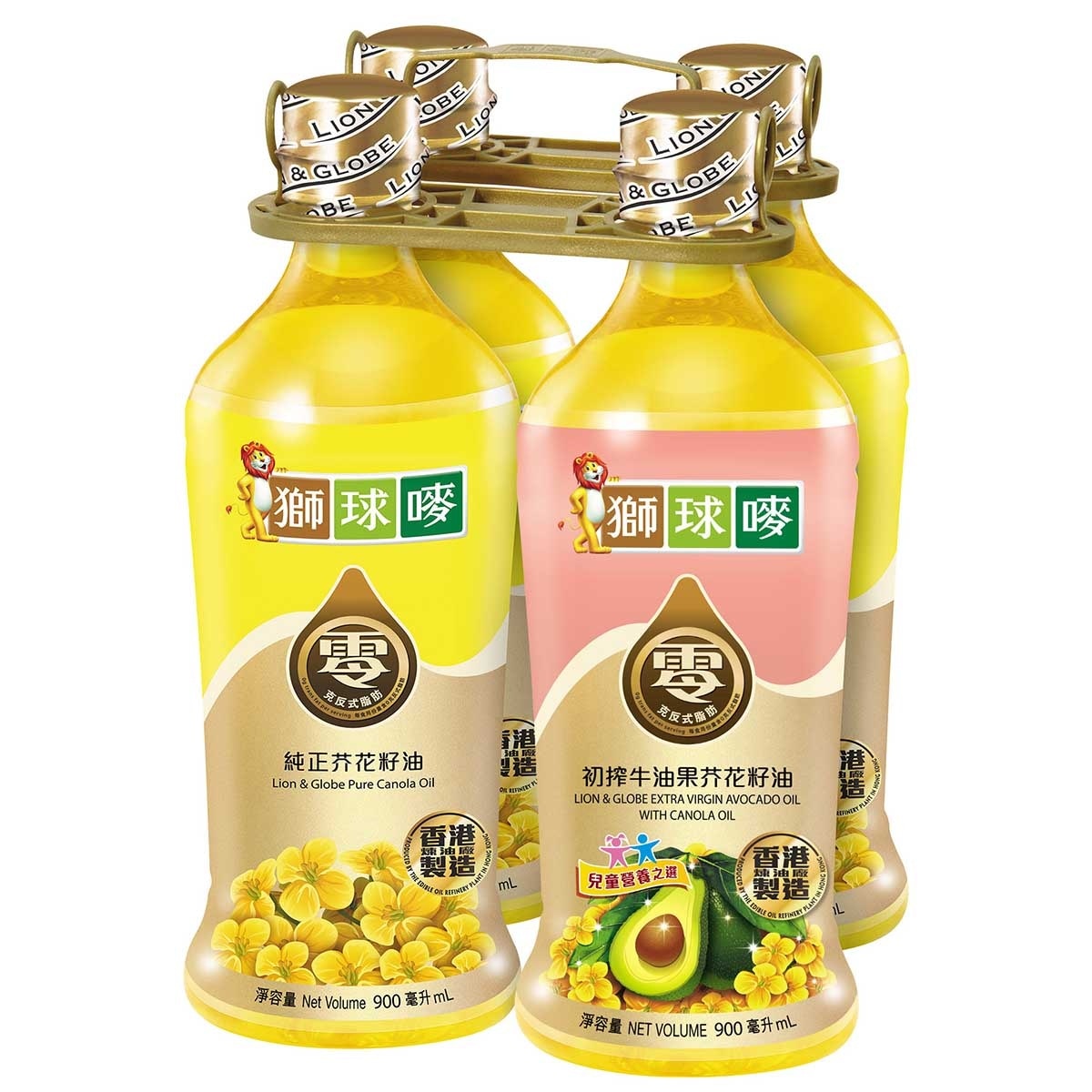 獅球嘜 芥花籽油＋初榨牛油果芥花籽油