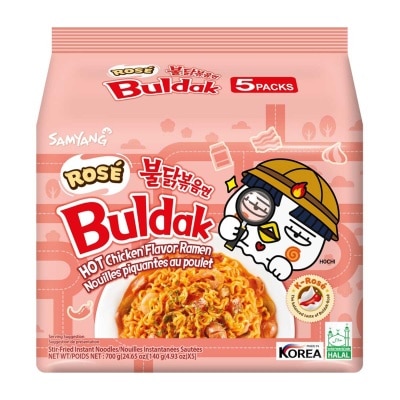 三養 辣雞奶油玫瑰撈麵