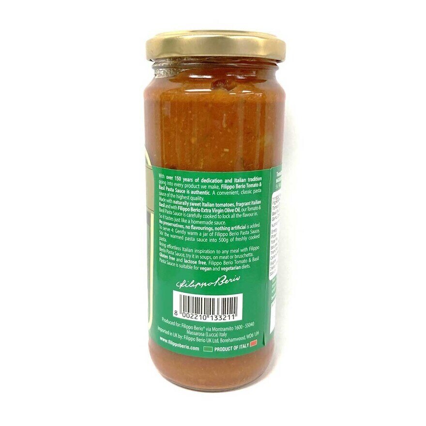 FILIPPO BERIO Basil  Pasta Sauce