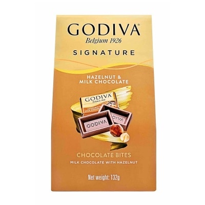 GODIVA 醇享系列片裝榛子牛奶朱古力