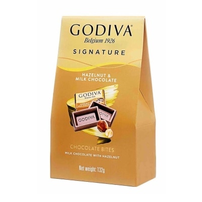 GODIVA Signature Naps Milk Hazelnut Choco