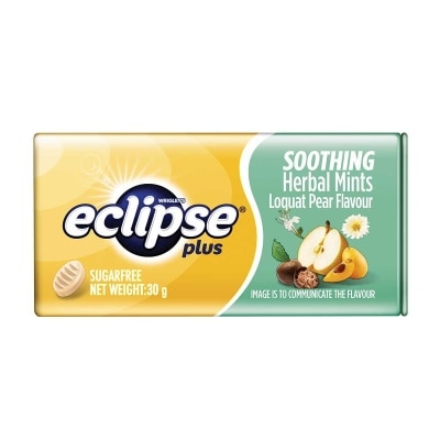 ECLIPSE PLUS 草本潤喉薄荷糖枇杷秋梨口味