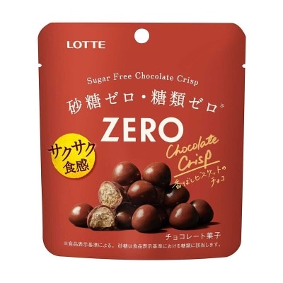 JAPAN LOTTE Zero Sugar Free Chocolate Crisp