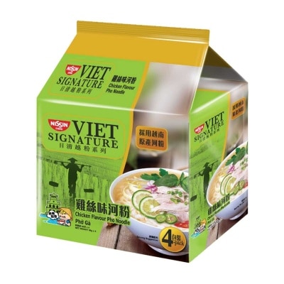 NISSIN Viet Signature Chicken Flavour Pho Noodle 4 Packs