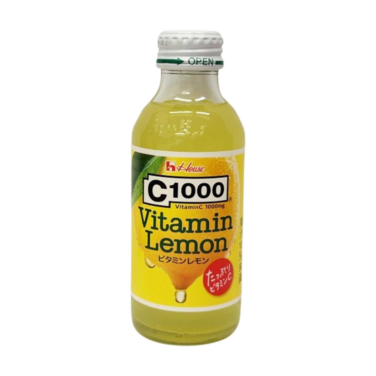 HOUSE C1000 Vitamin Lemon Carbonated Drink