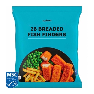 ICELAND 急凍吉列魚手指２８件