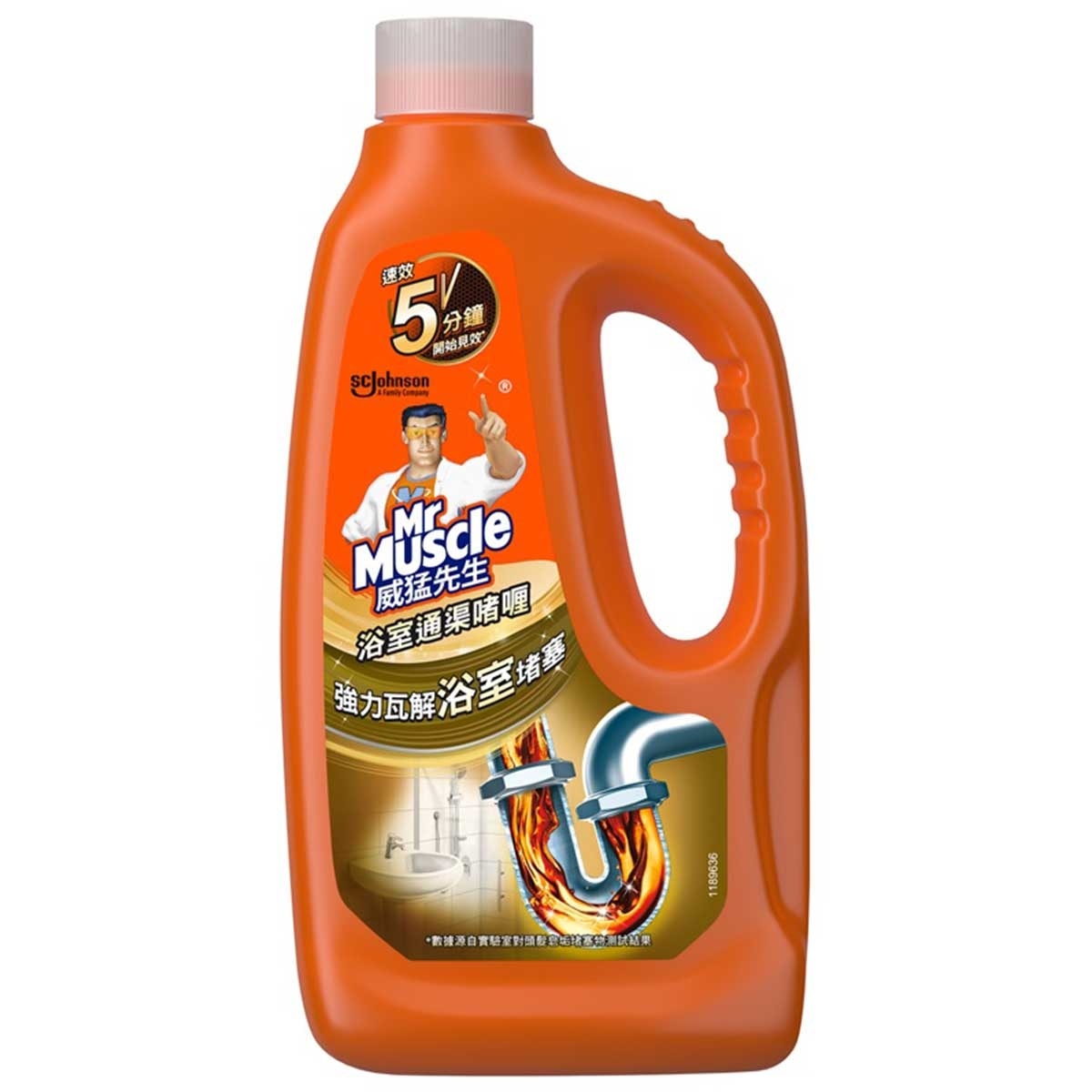MR MUSCLE Bathroom Drain Gel