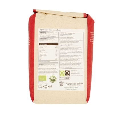 WAITROSE DUCHY Organic Flour Plain White