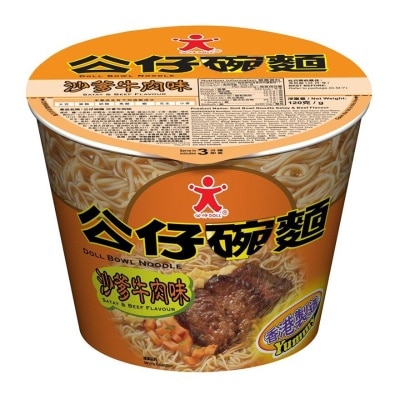 公仔 公仔碗麵沙爹牛肉味