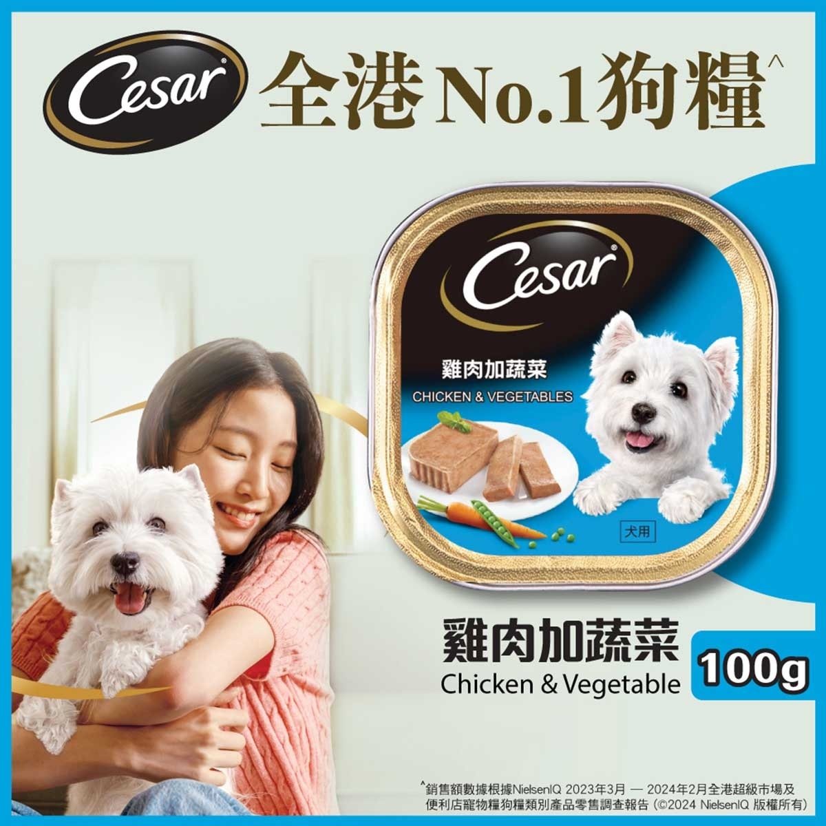 CESAR Dog Chicken & Vegetable