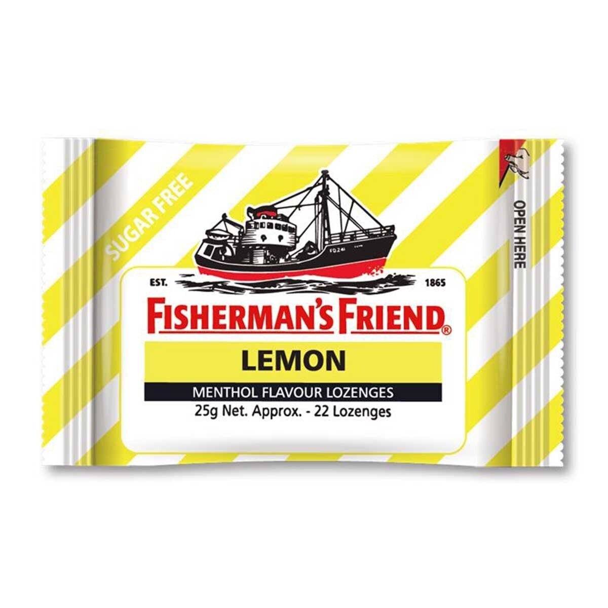 FISHERMAN'S FRIEND Fisherman's Friend Sugar Free Lozenges Lemon Flavor