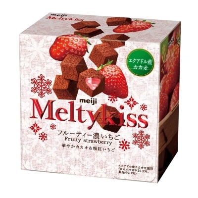 明治 雪吻士多啤梨朱古力