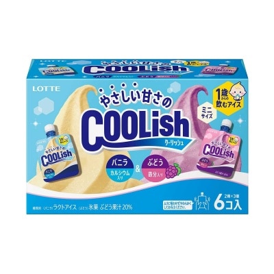 JAPAN LOTTE Coolish Vanilla&grape Flvfrz Confect