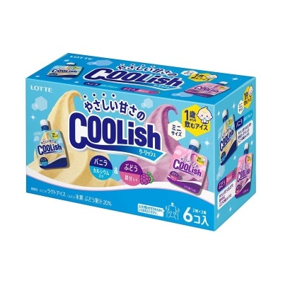 JAPAN LOTTE Coolish Vanilla&grape Flvfrz Confect