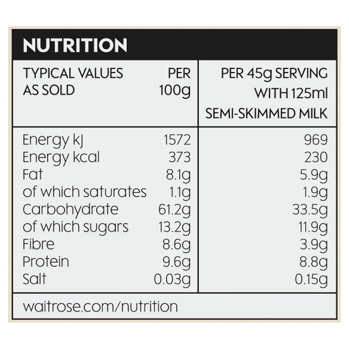 WAITROSE 有機提子杏仁穀物 image