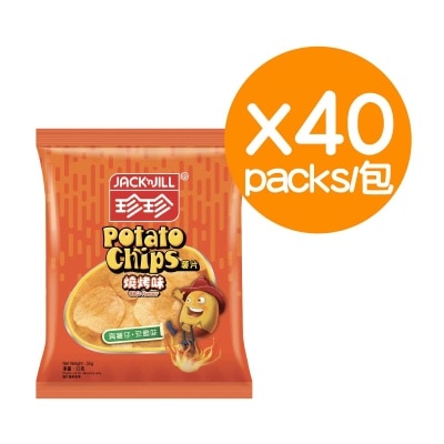 珍珍 燒烤味薯片35GX40包