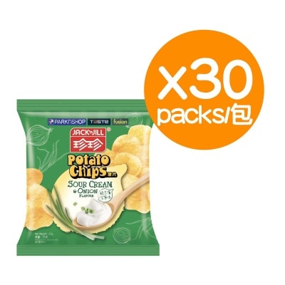 珍珍 酸忌廉洋蔥味薯片25GX30包