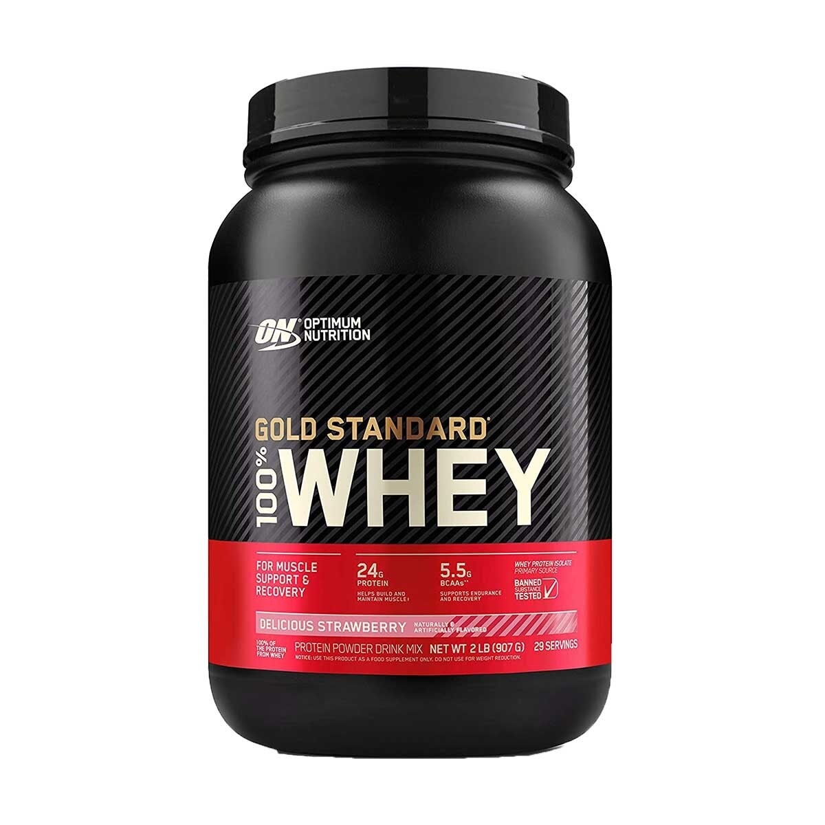 OPTIMUM NUTRITION On Gs Whey Strawberry 2lbs