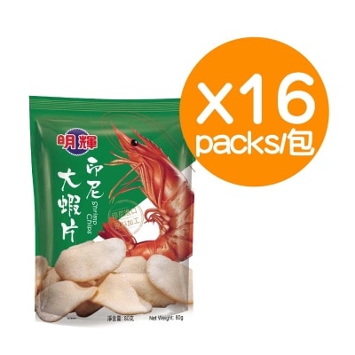 明輝 珍寶印尼大蝦片80GX16包
