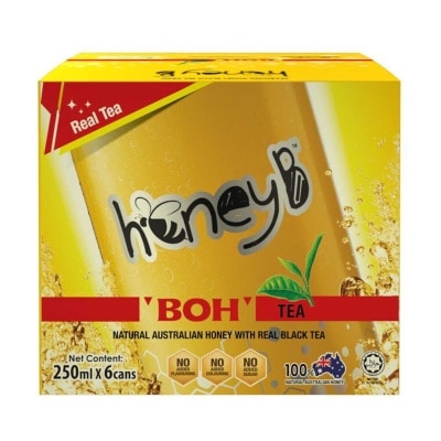 HONEY B Sparkling Honey Black Tea Drink 6's