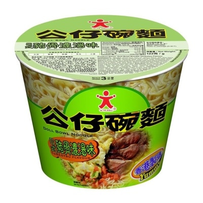 公仔 公仔碗麵日式豬骨濃湯味