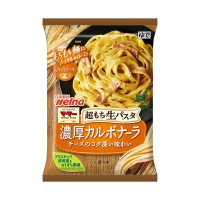日清製粉 超彈牙生意大利麵—濃厚白汁煙肉味[日本](急凍 -18°c)