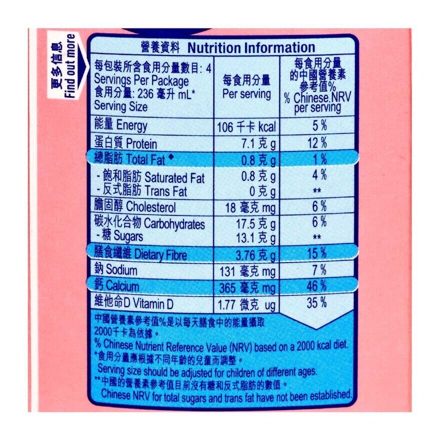 NESTLE Skimmed Hi-cal Milk Drink [hong Kong](chilled 0-4°c) (consume Within 4 Days For Best Quality)