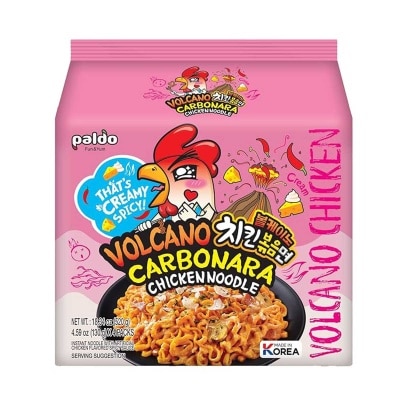 PALDO Volcano Carbonara Hot Chicken Noodle
