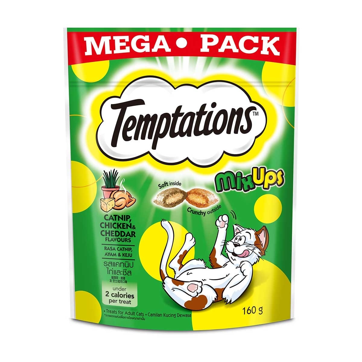 TEMPTATIONS Mixsup( Catnip Chicken & Cheddar )