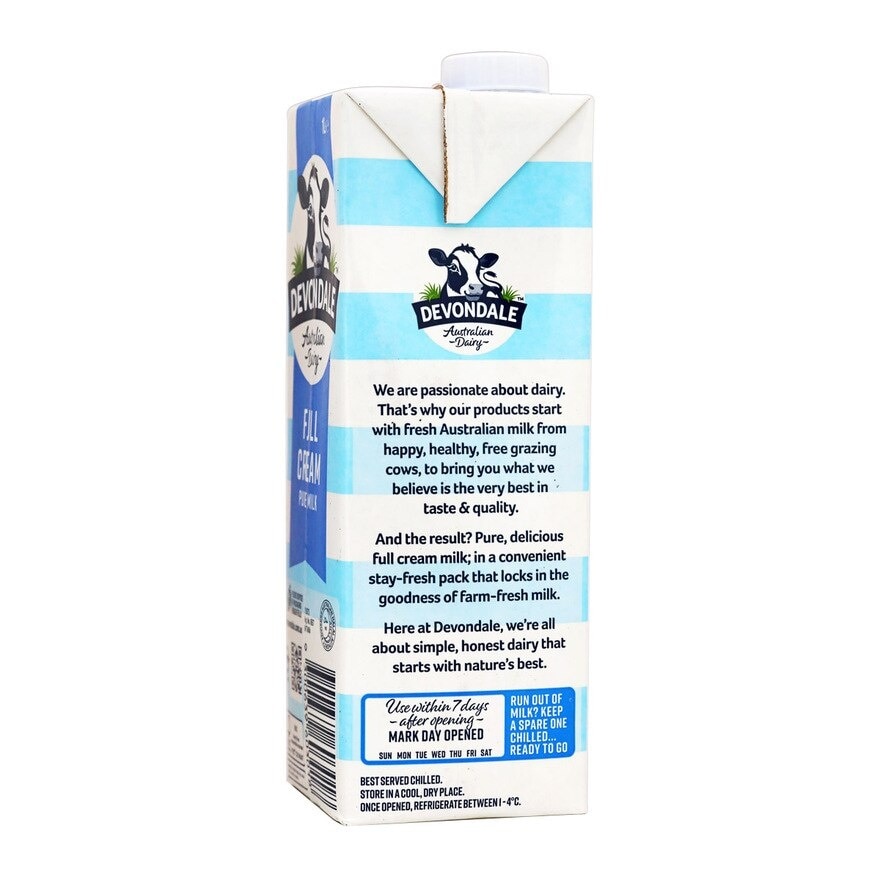 DEVONDALE Full Cream Uht Milk