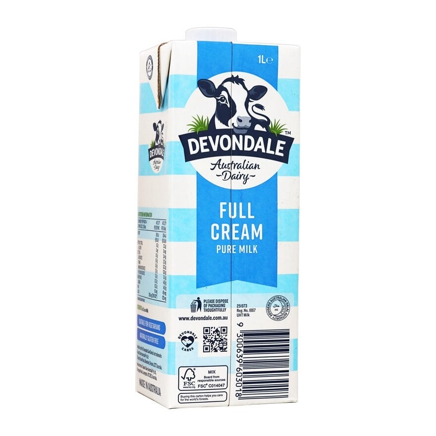 DEVONDALE Full Cream Uht Milk