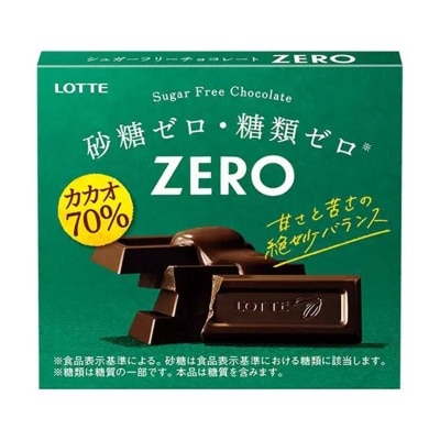 JAPAN LOTTE Zero Cacao 70% Chocolate