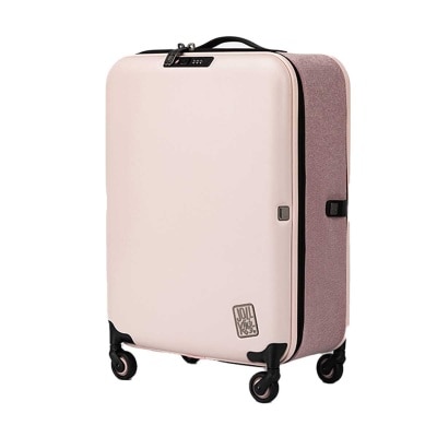 JOLLYING PEBBLE Foldable Suitcase 86l Pink