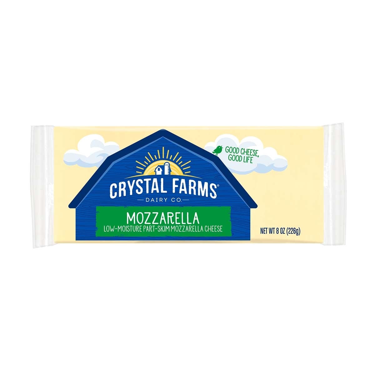 CRYSTAL FARMS 馬蘇里拉芝士磚[美國](冷凍 0-4°c)