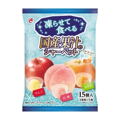 ACE 日本果汁雪葩 （蘋果＆蜜柑＆白桃）