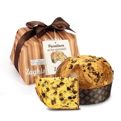 ZAGHIS Panettone Three Chocolates