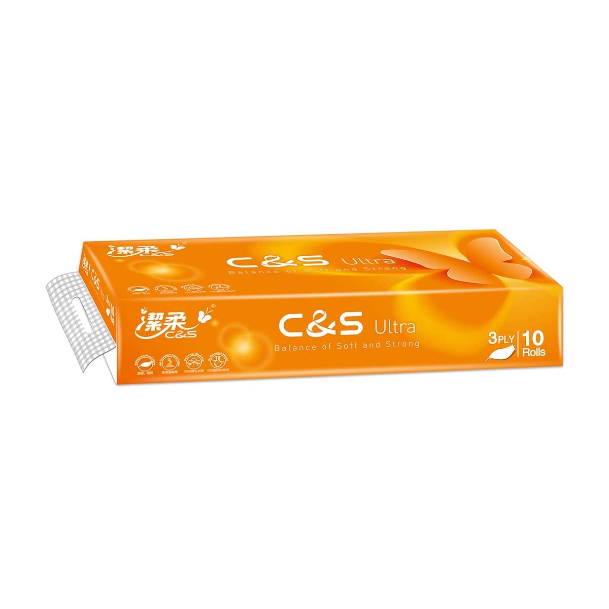 C&S Ultra Toilet Roll