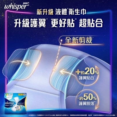護舒寶 [增量裝] Infinity液體衛生巾/m巾 - 日用27cm 32片 (超強吸力 輕薄 乾爽 貼合)