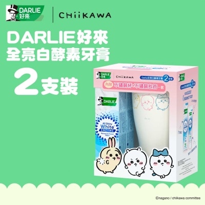 DARLIE Asw Enz Mint X 2 + Chiikawa Metal Cup