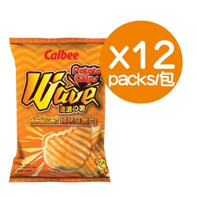CALBEE Bbq Flv Wave Cut P Chip (mega)