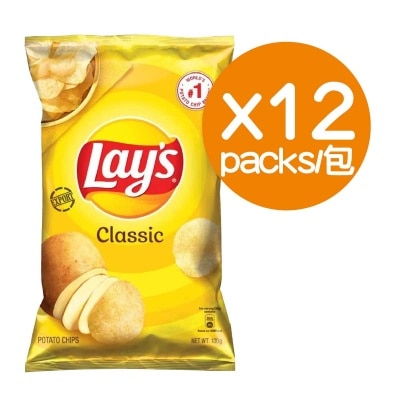 樂事 原味薯片 100gx12包