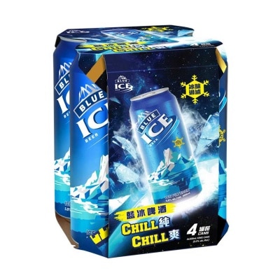 藍冰 啤酒4巨罐裝