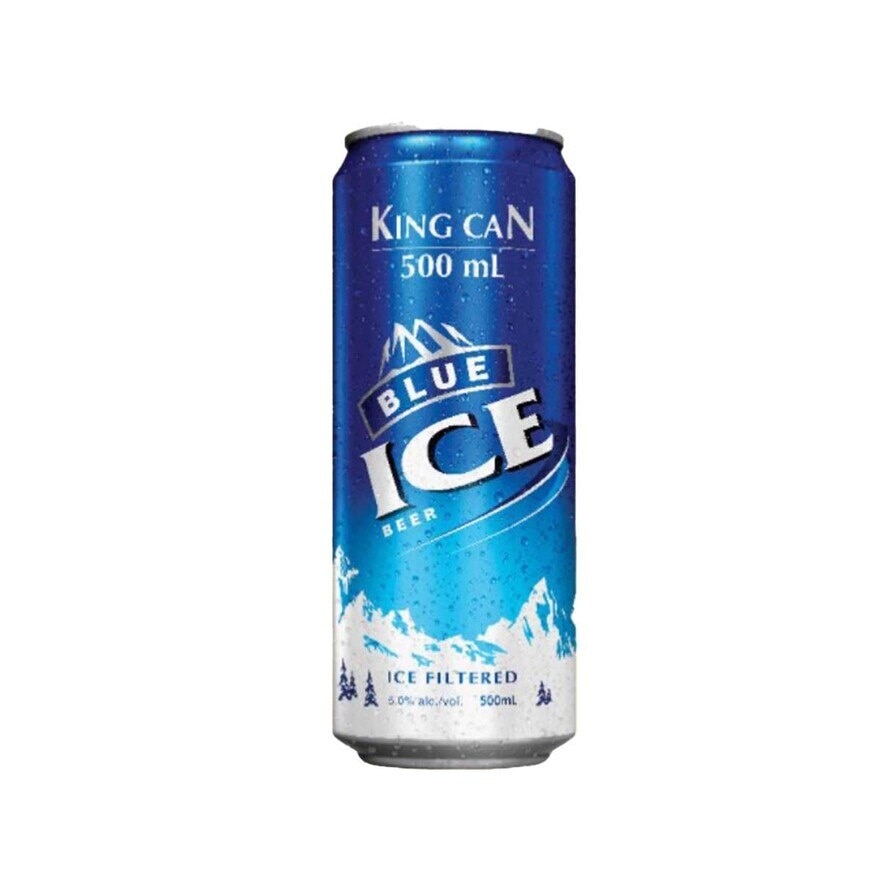 Blue Ice Beer Can 4’s