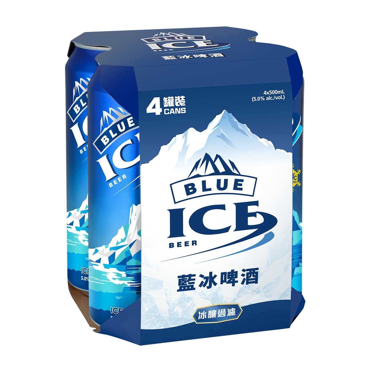 藍冰 啤酒4巨罐裝 image
