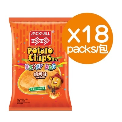 JACK'N JILL Potato Chips-bbq 120gx18packs