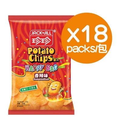 珍珍 香辣味薯片 120gx18包
