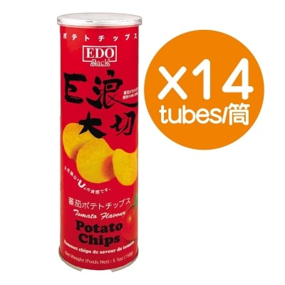 EDO PACK Edo Tomato Flavour P Chips 150gx14packs
